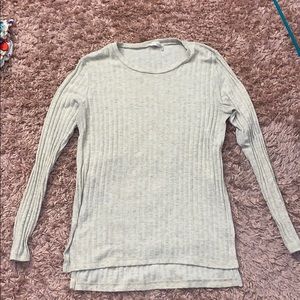 Long sleeve cream shirt